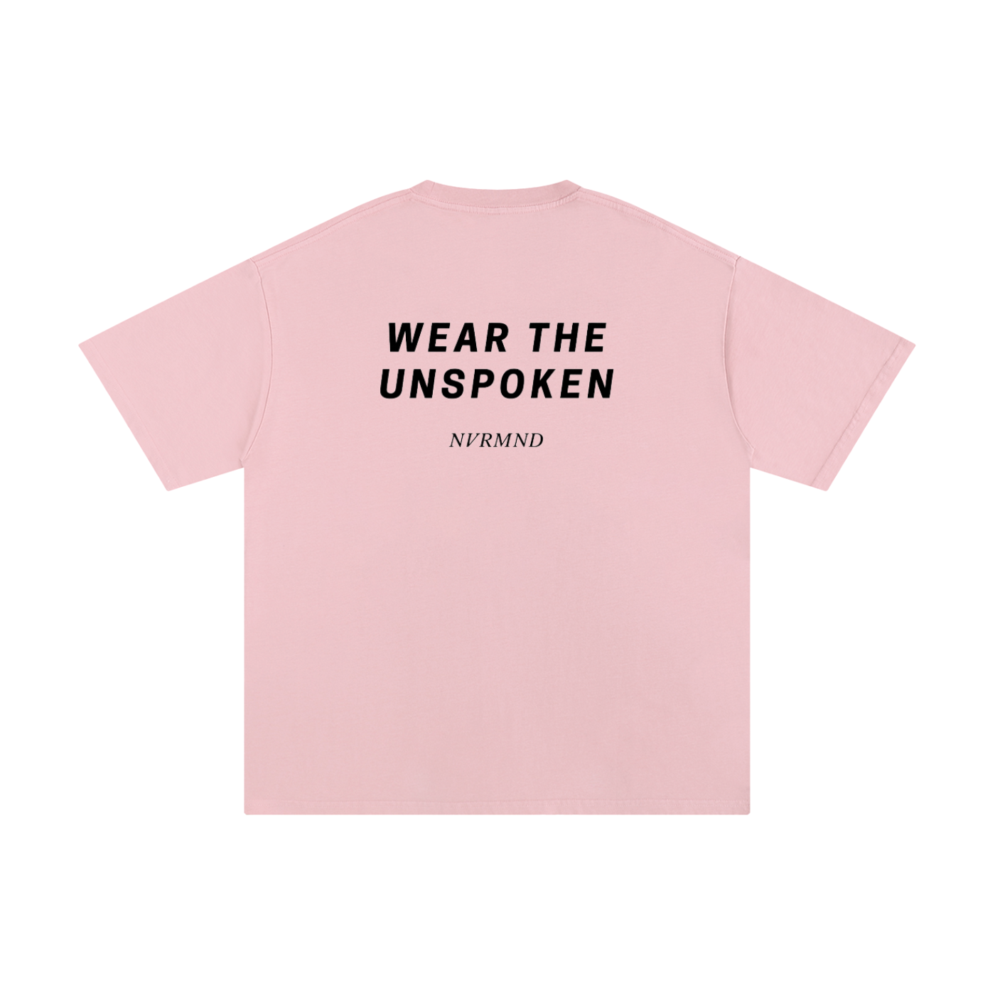 NVRMND Blackout - Minimal Streetwear Tees Clean & Modern 