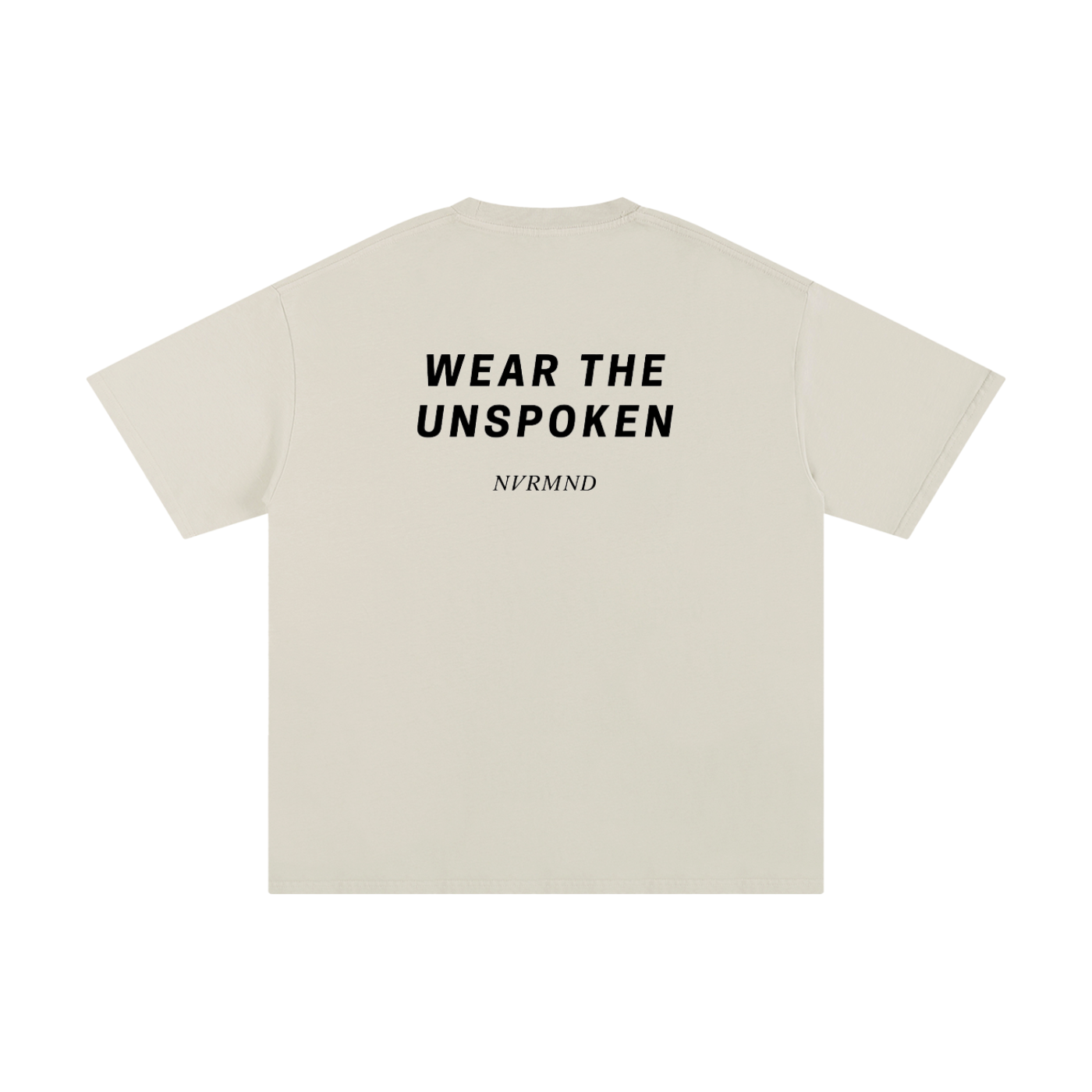 NVRMND Blackout - Minimal Streetwear Tees Clean & Modern 