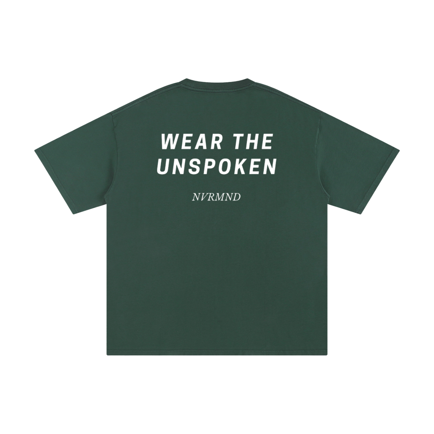 NVRMND Whiteout - Minimal Streetwear Tees Clean & Modern 