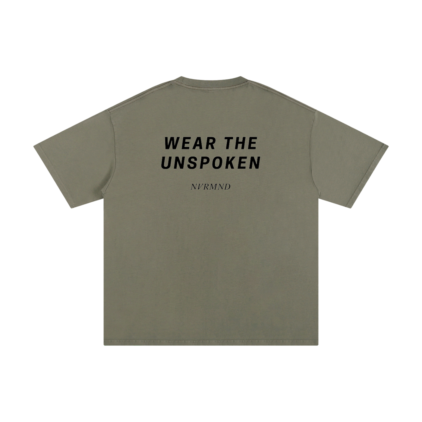 NVRMND Blackout - Minimal Streetwear Tees Clean & Modern 