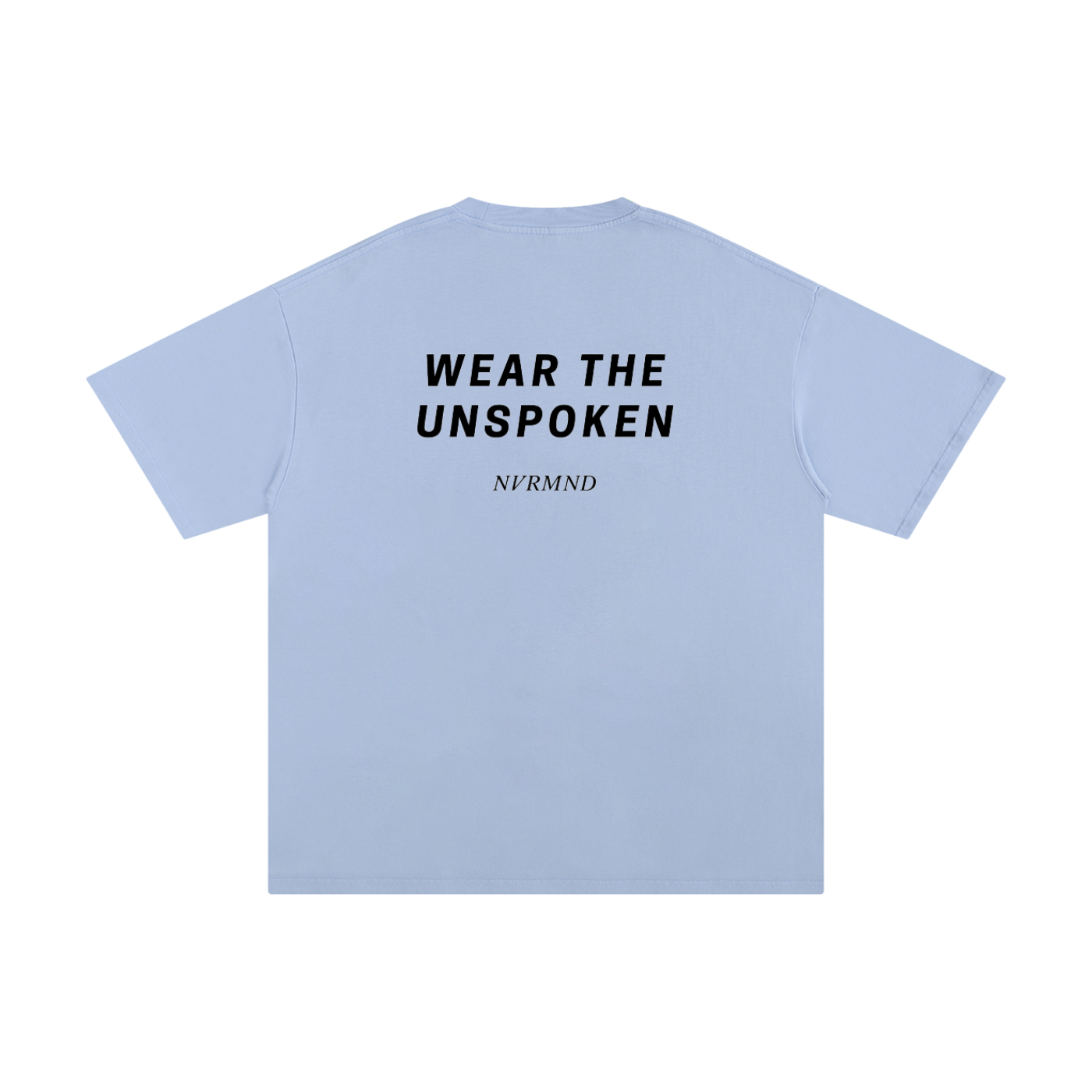 NVRMND Blackout - Minimal Streetwear Tees Clean & Modern 