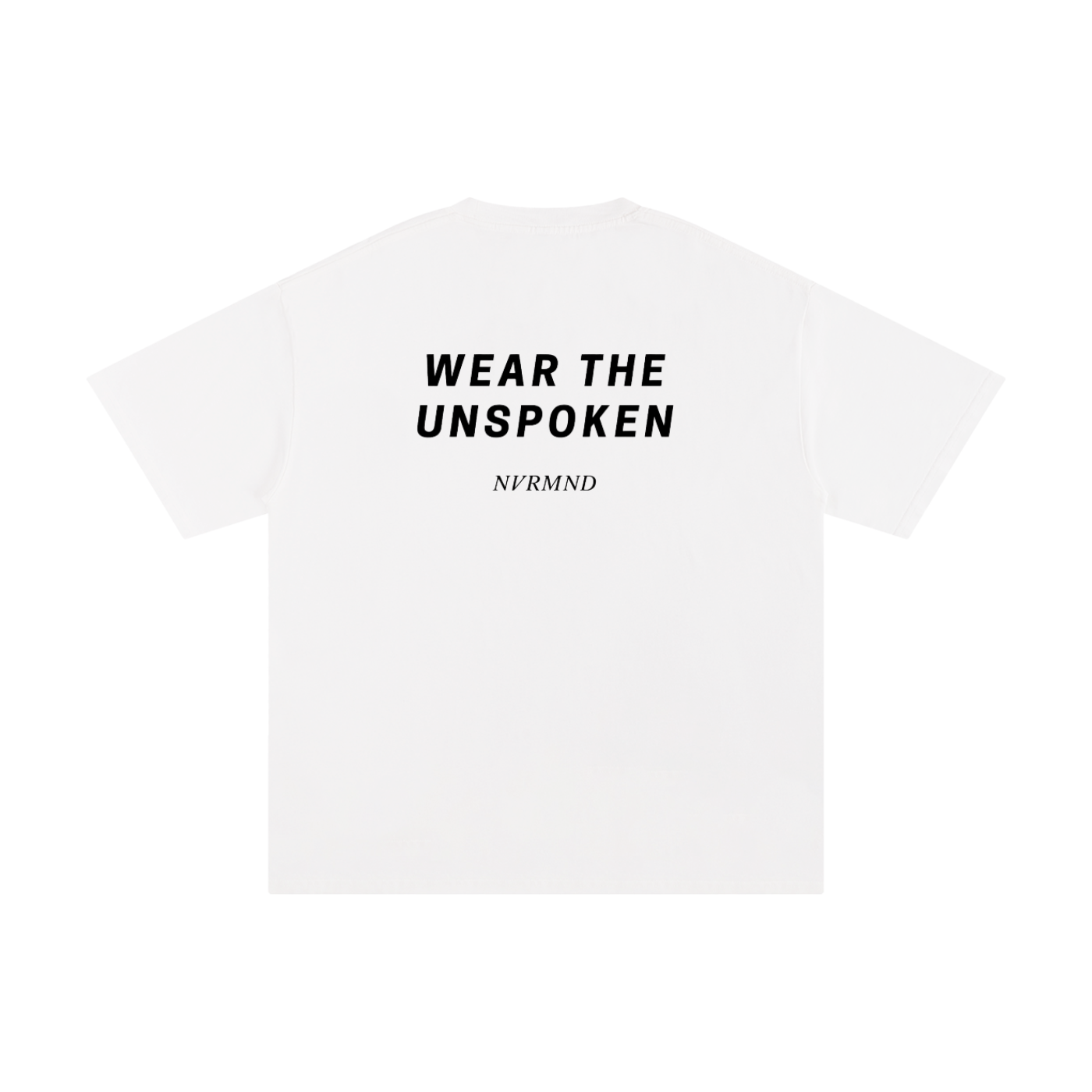 NVRMND Blackout - Minimal Streetwear Tees Clean & Modern 