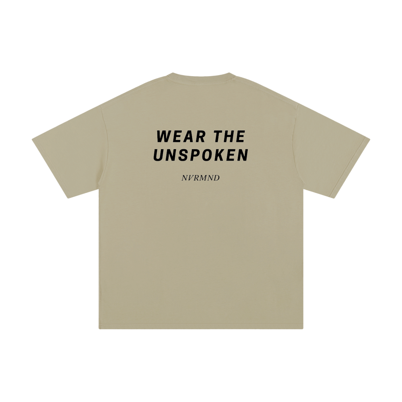 NVRMND Blackout - Minimal Streetwear Tees Clean & Modern 