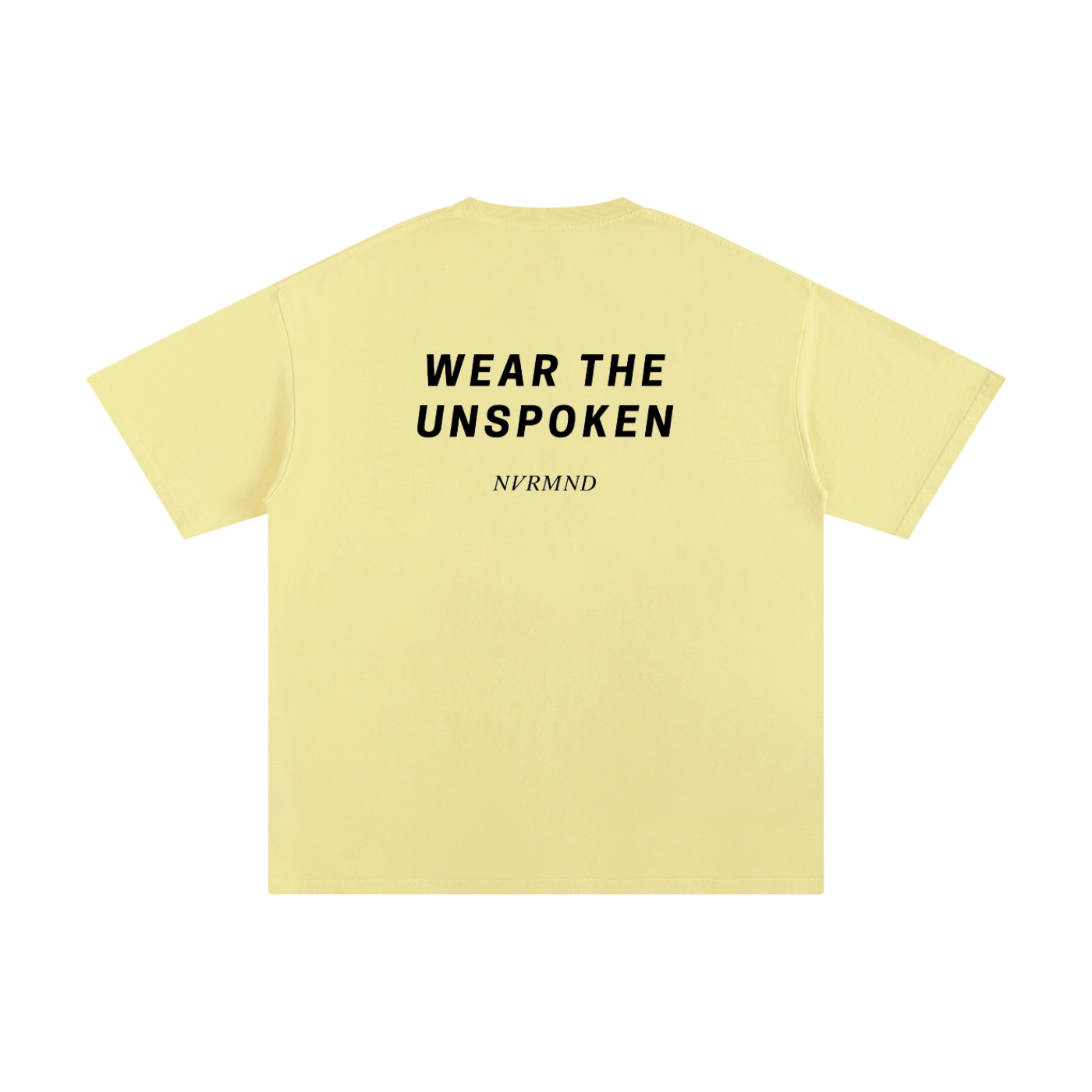 NVRMND Blackout - Minimal Streetwear Tees Clean & Modern 