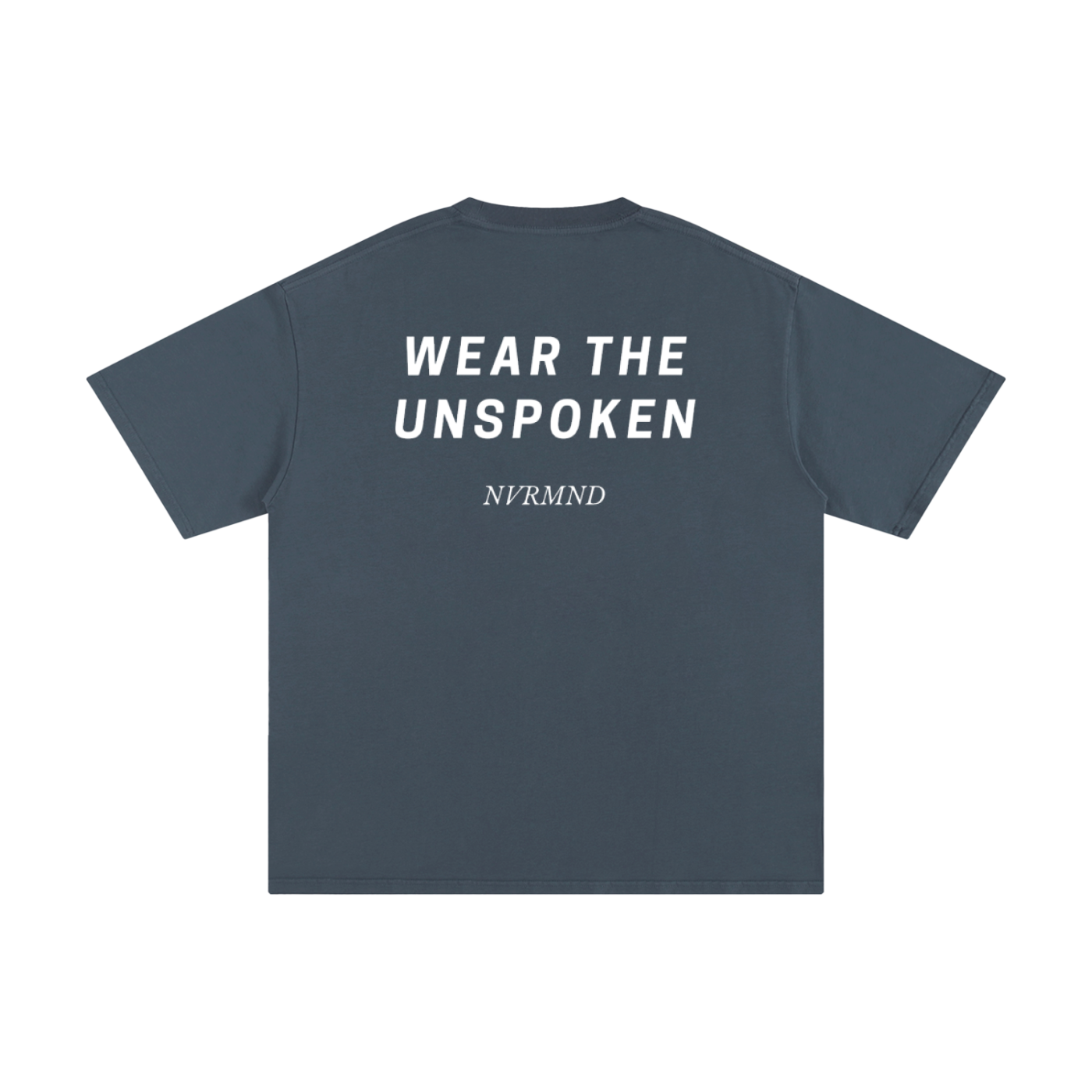 NVRMND Whiteout - Minimal Streetwear Tees Clean & Modern 