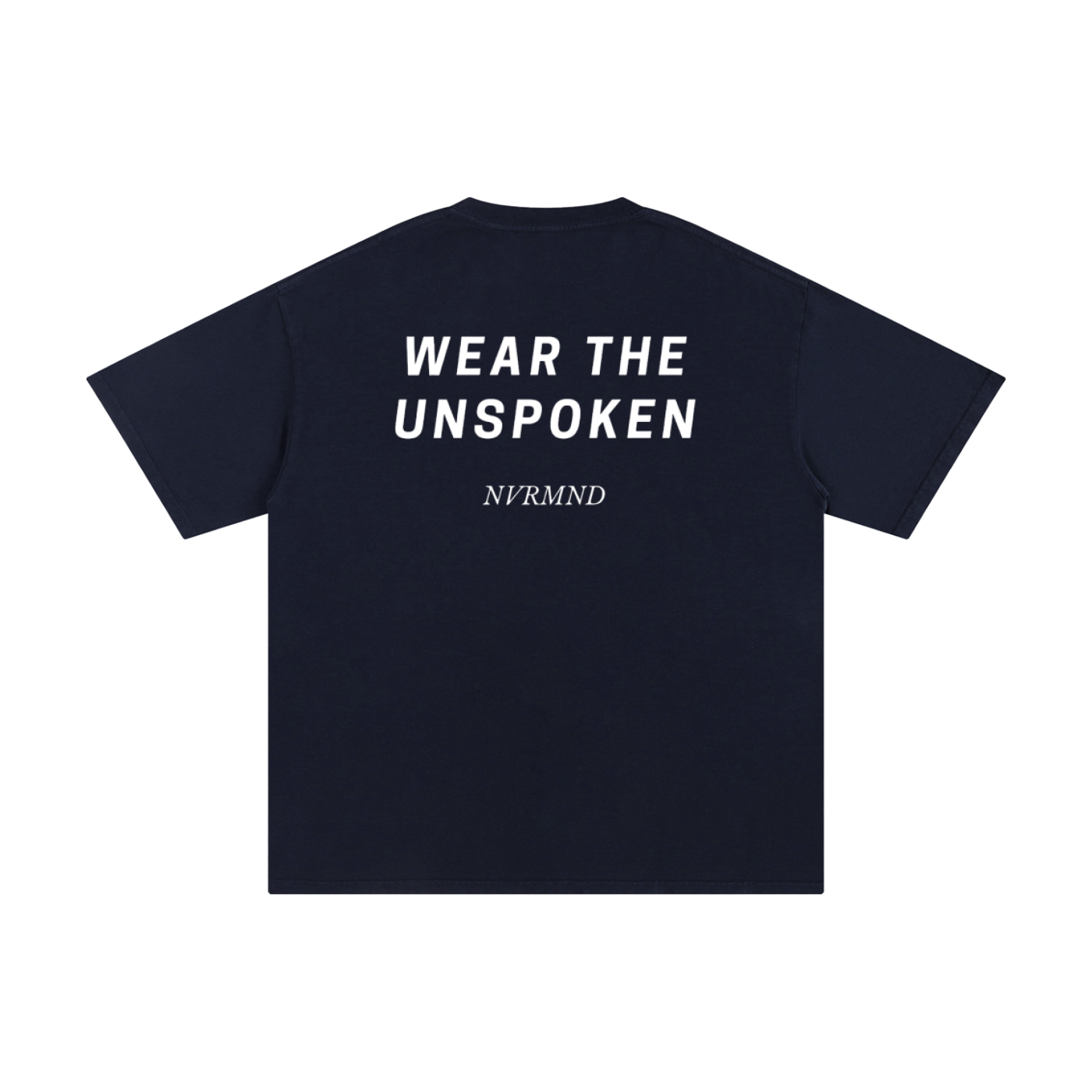 NVRMND Whiteout - Minimal Streetwear Tees Clean & Modern 