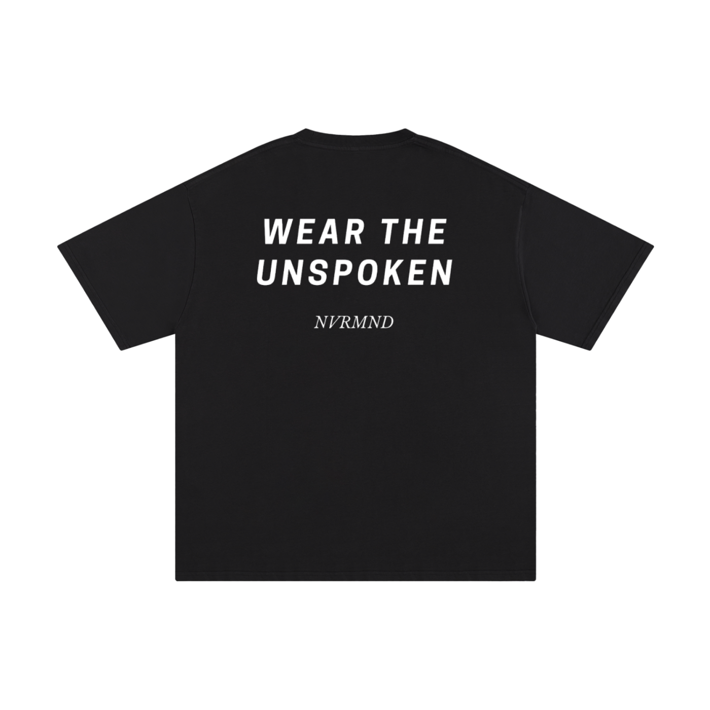 NVRMND Whiteout - Minimal Streetwear Tees Clean & Modern 